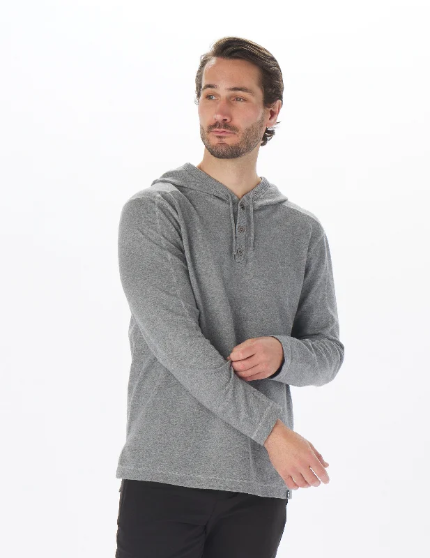 Ace Hooded Sweater: Smoke Grey