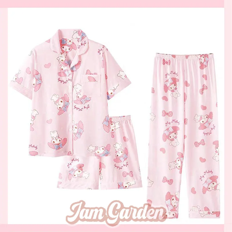 My Melody Short Sleeve Trousers Summer Homewear