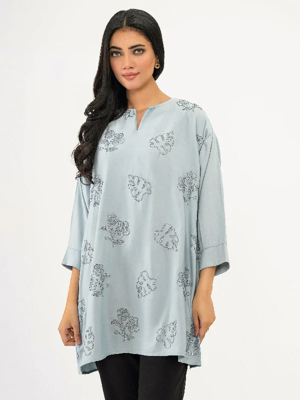 Silk Kurti-Embroidered