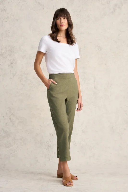 7/8 Tapered Pant - Khaki