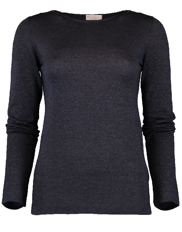 Silk Lurex Sweater