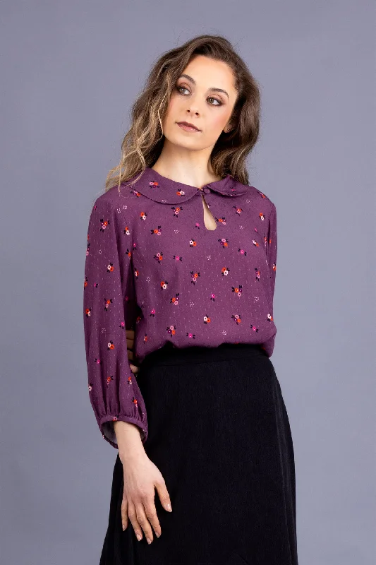 Forget-me-not Patterns Helmi Blouse