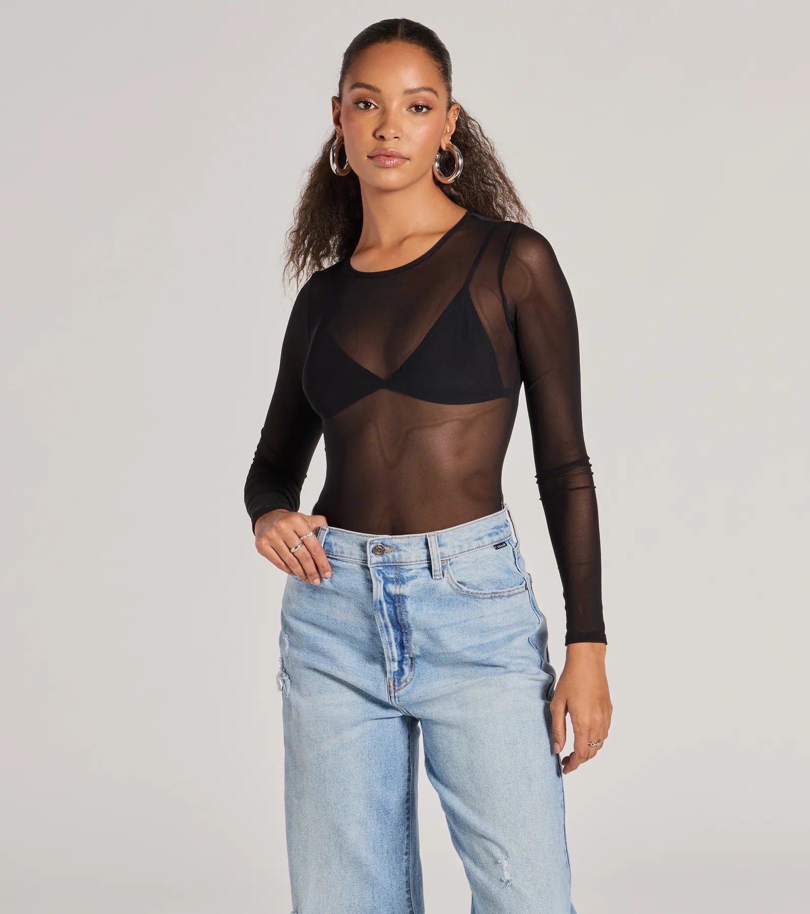 Love's A Mesh Bodysuit