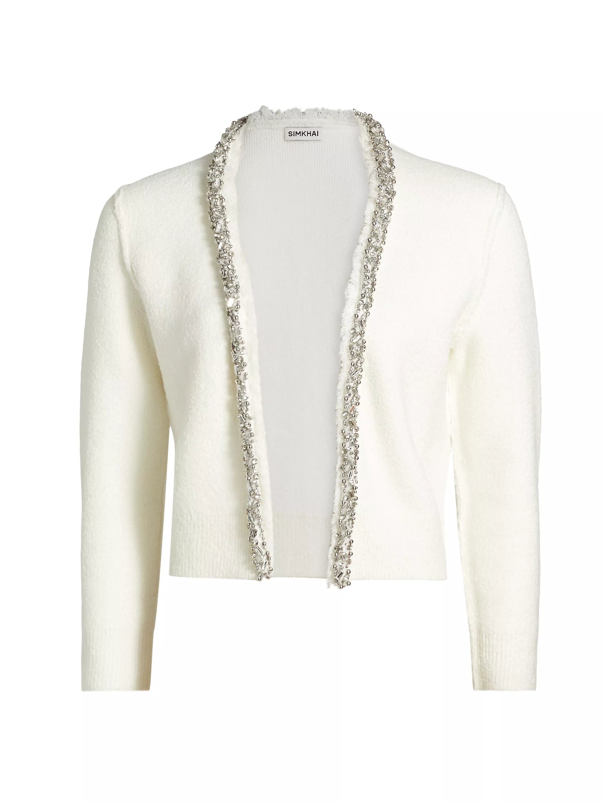 SIMKHAI LIEGHTON BOUCLE CARDIGAN