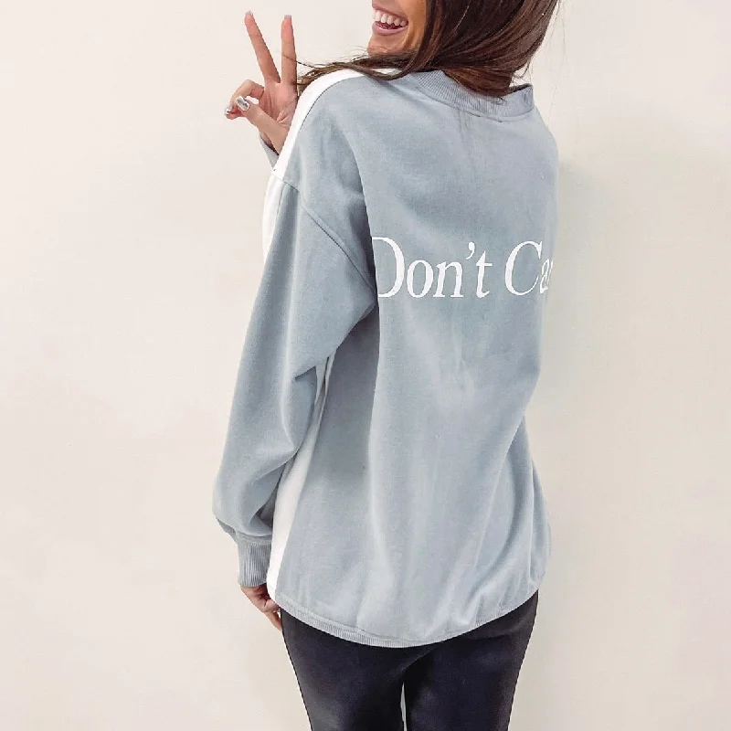 Don't Care Pullover