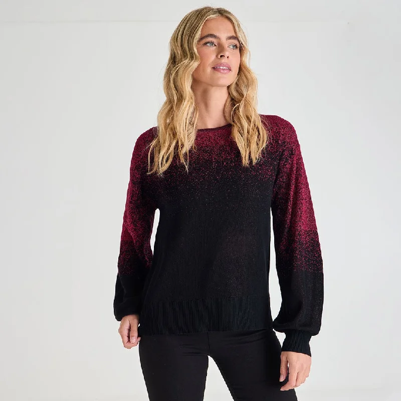 Ladies Lurex Jumper