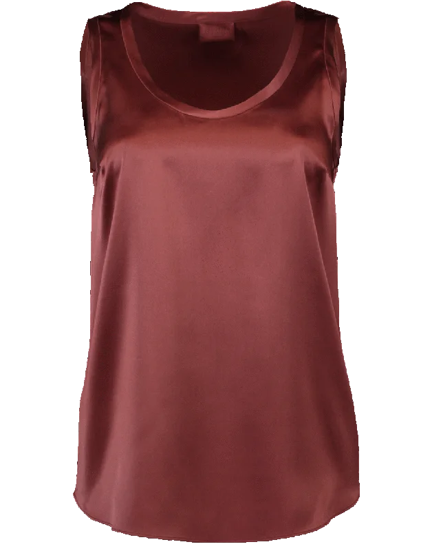 Silk Satin Tank