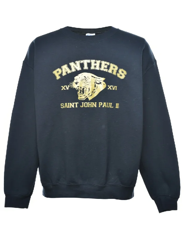 Panthers Printed Sweatshirt - L