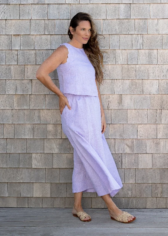 Lavender Chambray