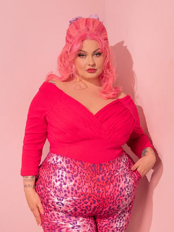 Starlet Top in Hot Pink - Vixen by Micheline Pitt