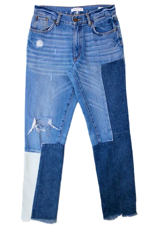 Sandro Paris - Patchwork Jeans