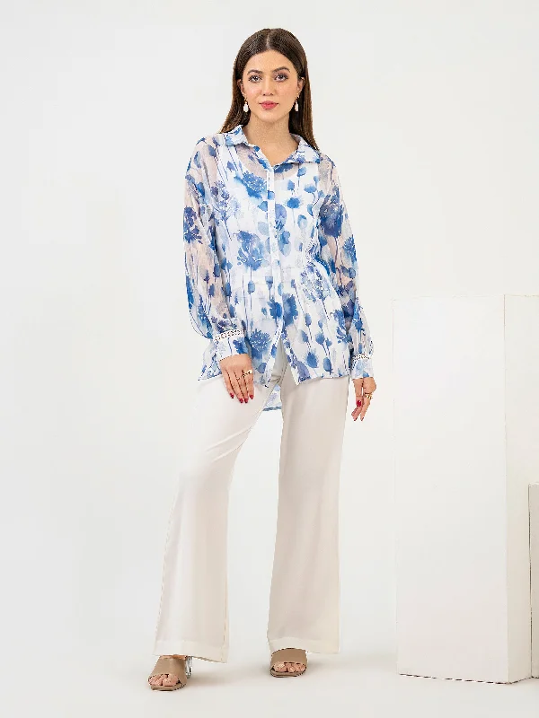 Chiffon Top-Printed