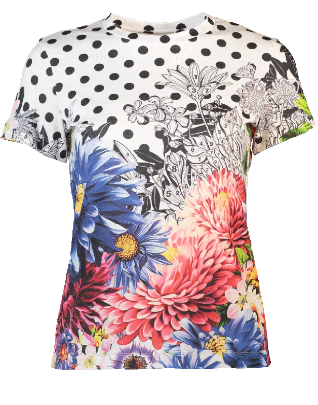 Iven Floral Dot T-Shirt