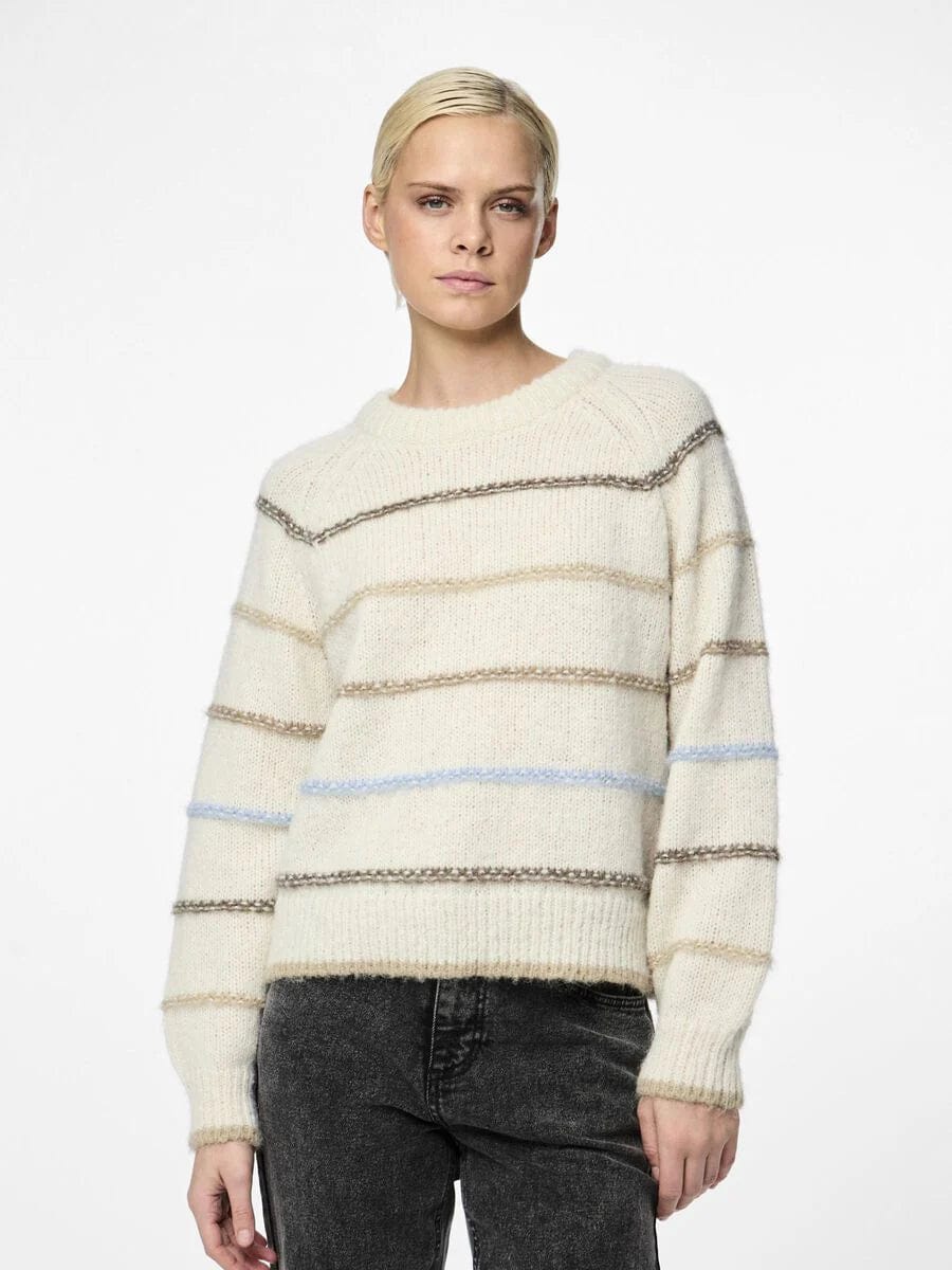 Nelia Stripe Crew Neck