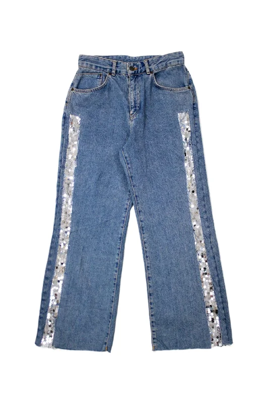 The Ragged Preist - Sequin Detail Jeans