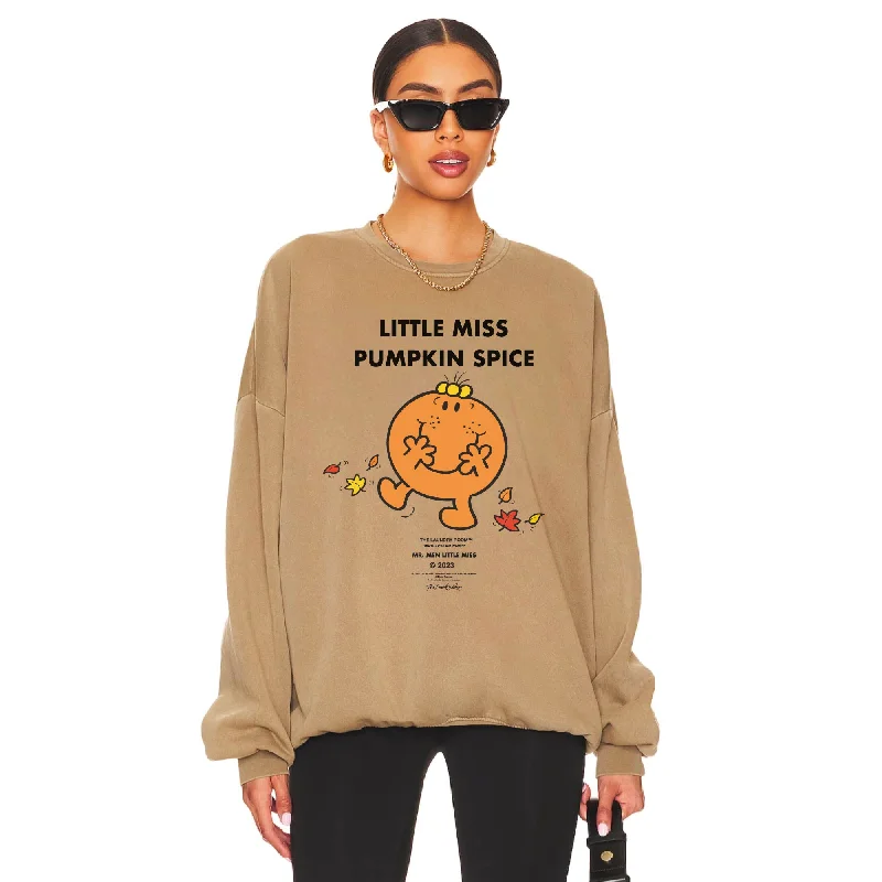 Little Miss Pumpkin Spice - Jump Jumper - Camel Gold