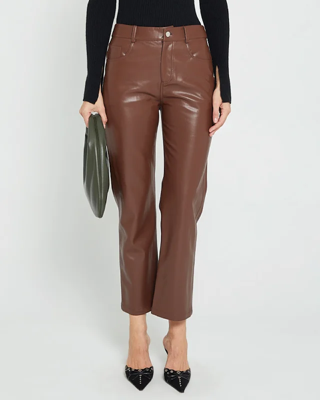 Emily Vegan Leather Pant