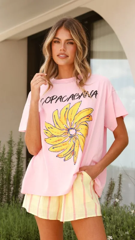 Copacabana Top and Shorts Set - Banana