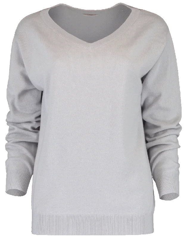 Cashmere V-Neck Pullover